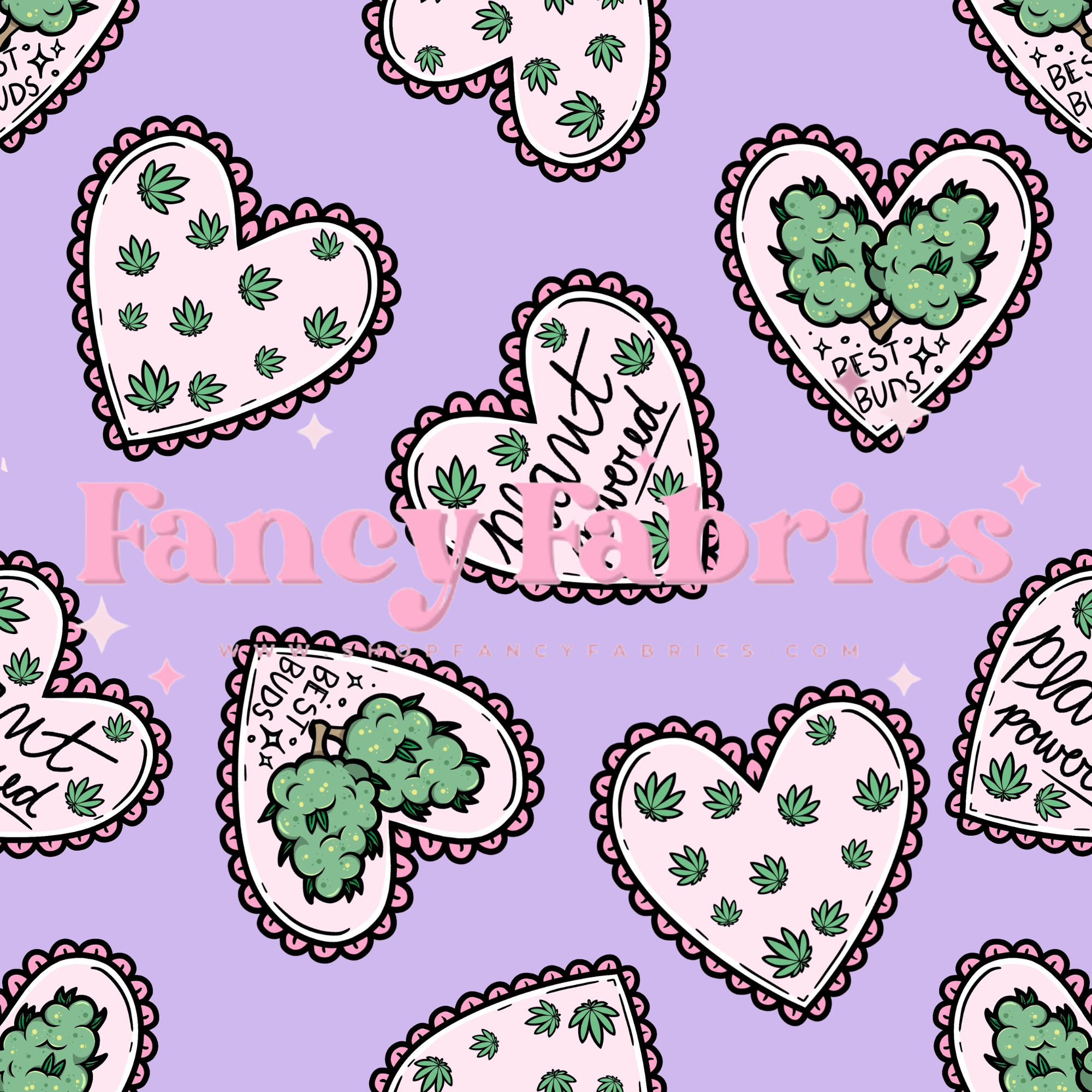 Plant Power (Purple) | PREORDER | By The Yard