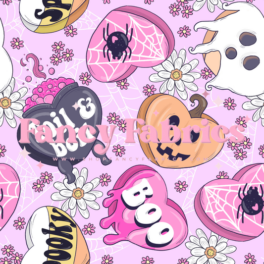 Halloween Conversation Hearts | PREORDER | By The Yard