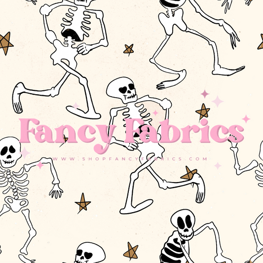 Spooky Skeletons | PREORDER | By The Yard