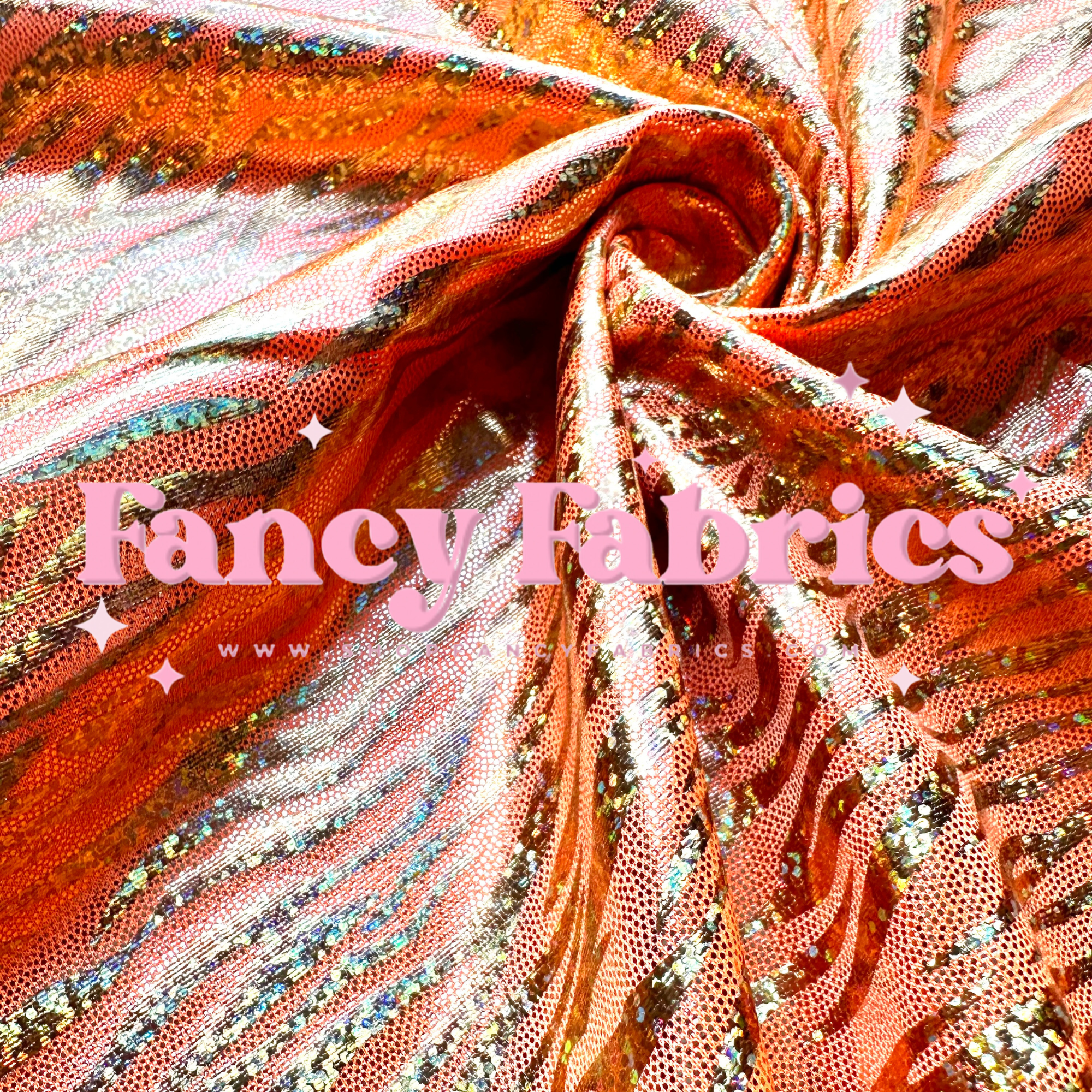 Orange | Zebra Holographic | Ready To Ship