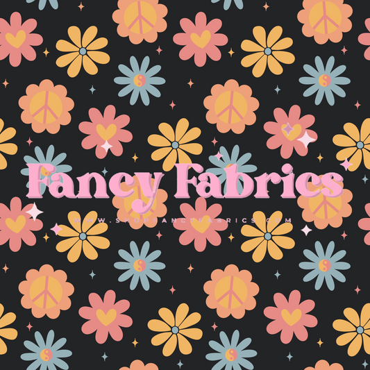 Lauren Liza Designs | Retro Floral 26 | PREORDER | By The Yard