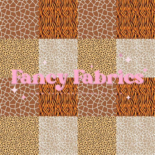 Safari Patchwork | PREORDER | By The Yard