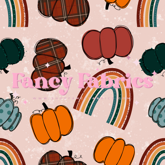 Fall Pumpkins 2 | PREORDER | By The Yard