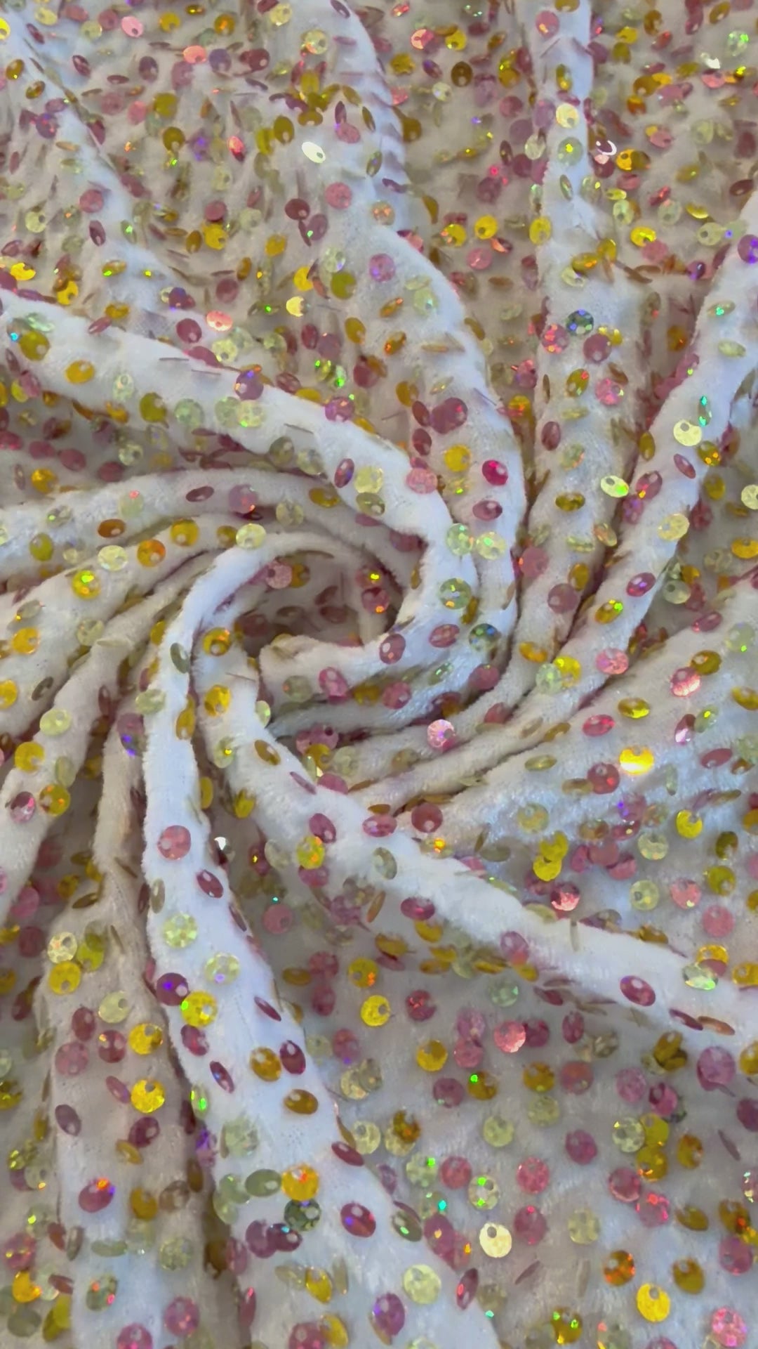 Dreamy | Stretch Sequin Velvet | Ready To Ship