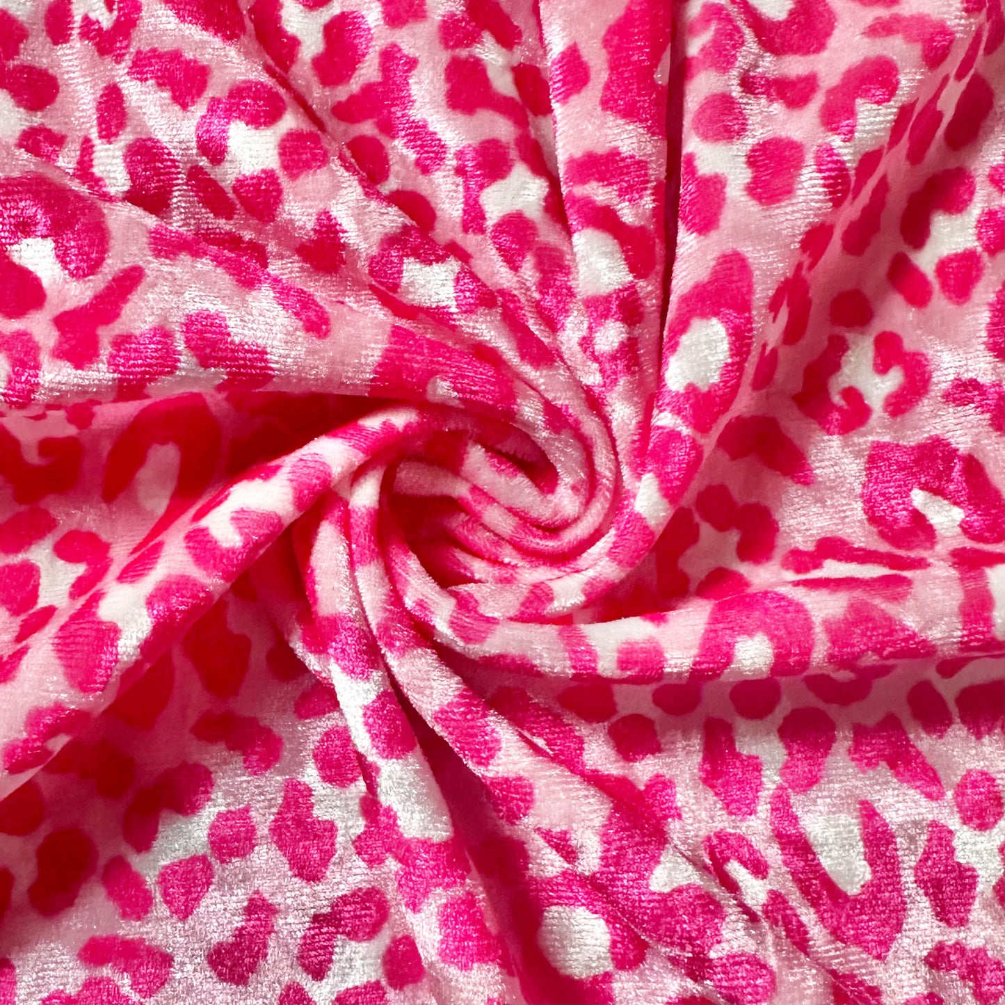 Pink Leopard | Crushed Velvet | Ready To Ship