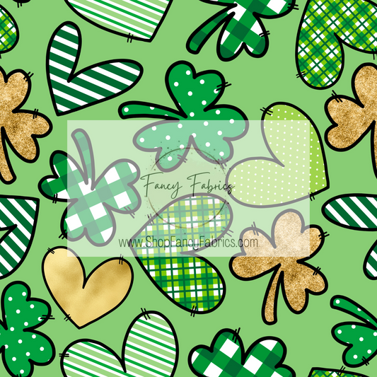 Pattern Clovers | PREORDER | By The Yard