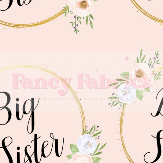 Creative Graphics | Big Sister (Blush) | PREORDER | By The Yard