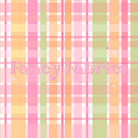 Creative Graphics | Pastel Plaid | PREORDER | By The Yard