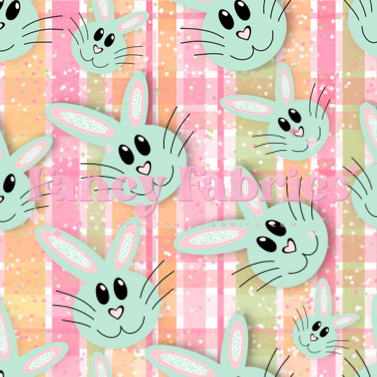 Creative Graphics | Plaid Bunnies | PREORDER | By The Yard