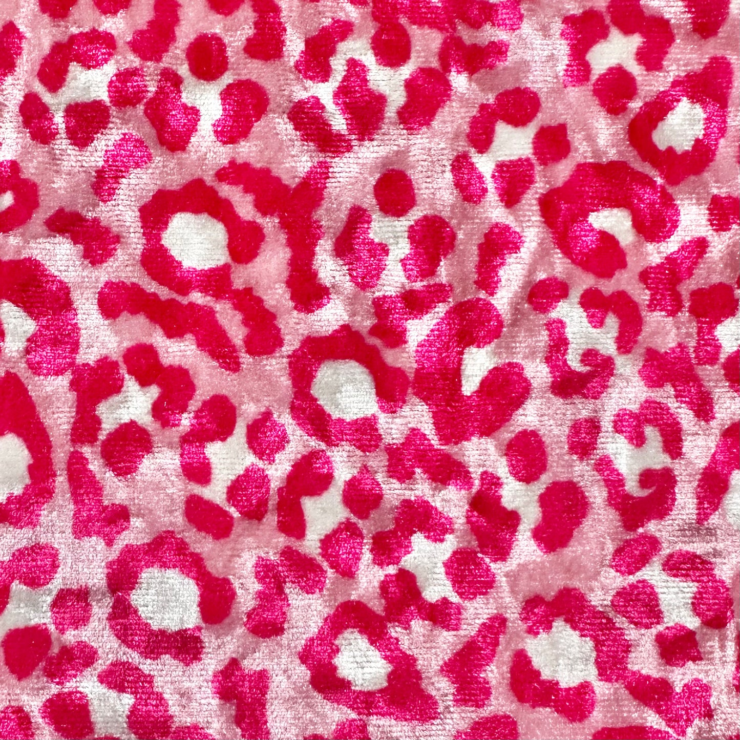 Pink Leopard | Crushed Velvet | Ready To Ship