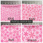 Pink Boho Sketched Floral | PREORDER | By The Yard