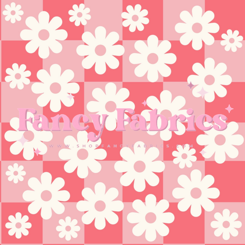 Flower Check | PREORDER | By The Yard