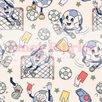 Muse Bloom | Soccer (Beige) | PREORDER | By The Yard