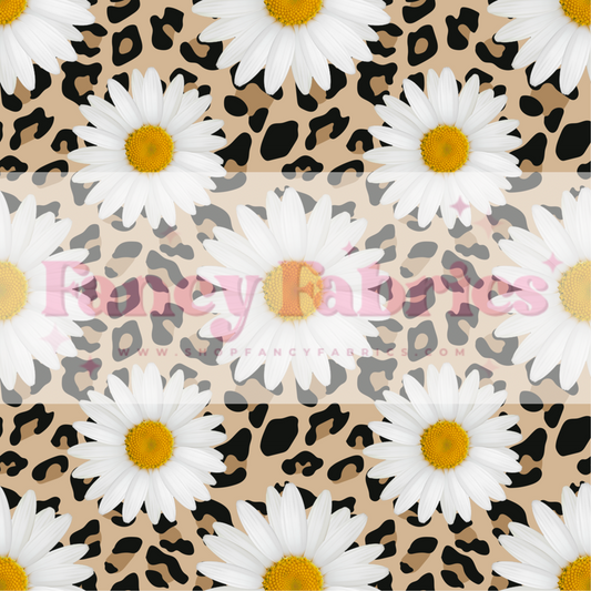 Daisy Leopard | PREORDER | By The Yard