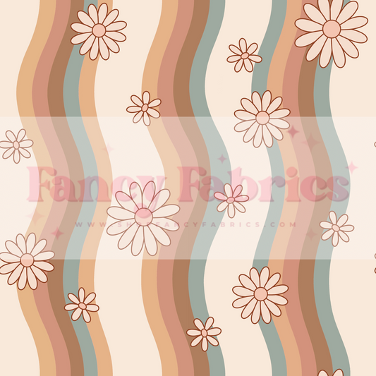 Lauren Liza Designs | Wavy Daisy 5 | PREORDER | By The Yard