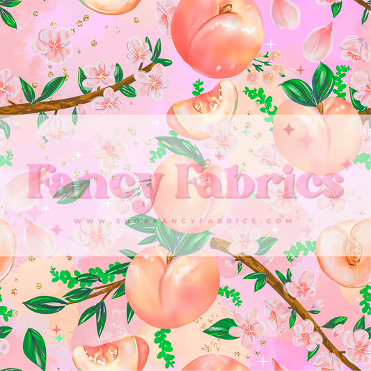 Muse Bloom | Peachy Floral | PREORDER | By The Yard