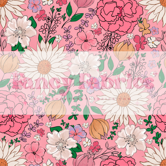 Muse Bloom | Charlotte (Pink) | PREORDER | By The Yard
