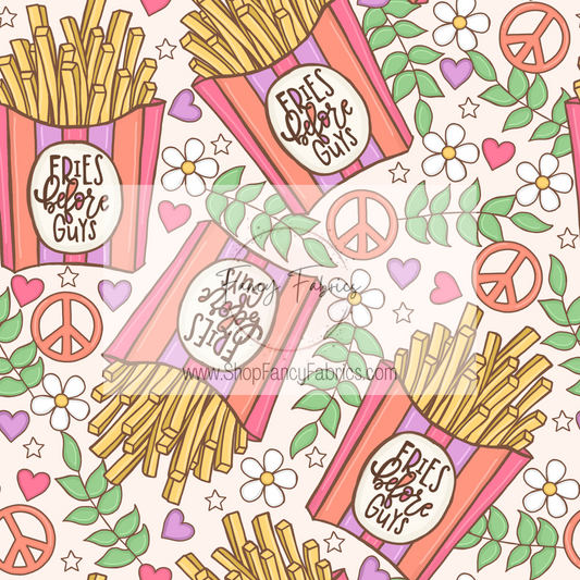 Groovy Fries Before Guys | PREORDER | By The Yard