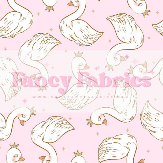 Muse Bloom | Swan Princess | PREORDER | By The Yard