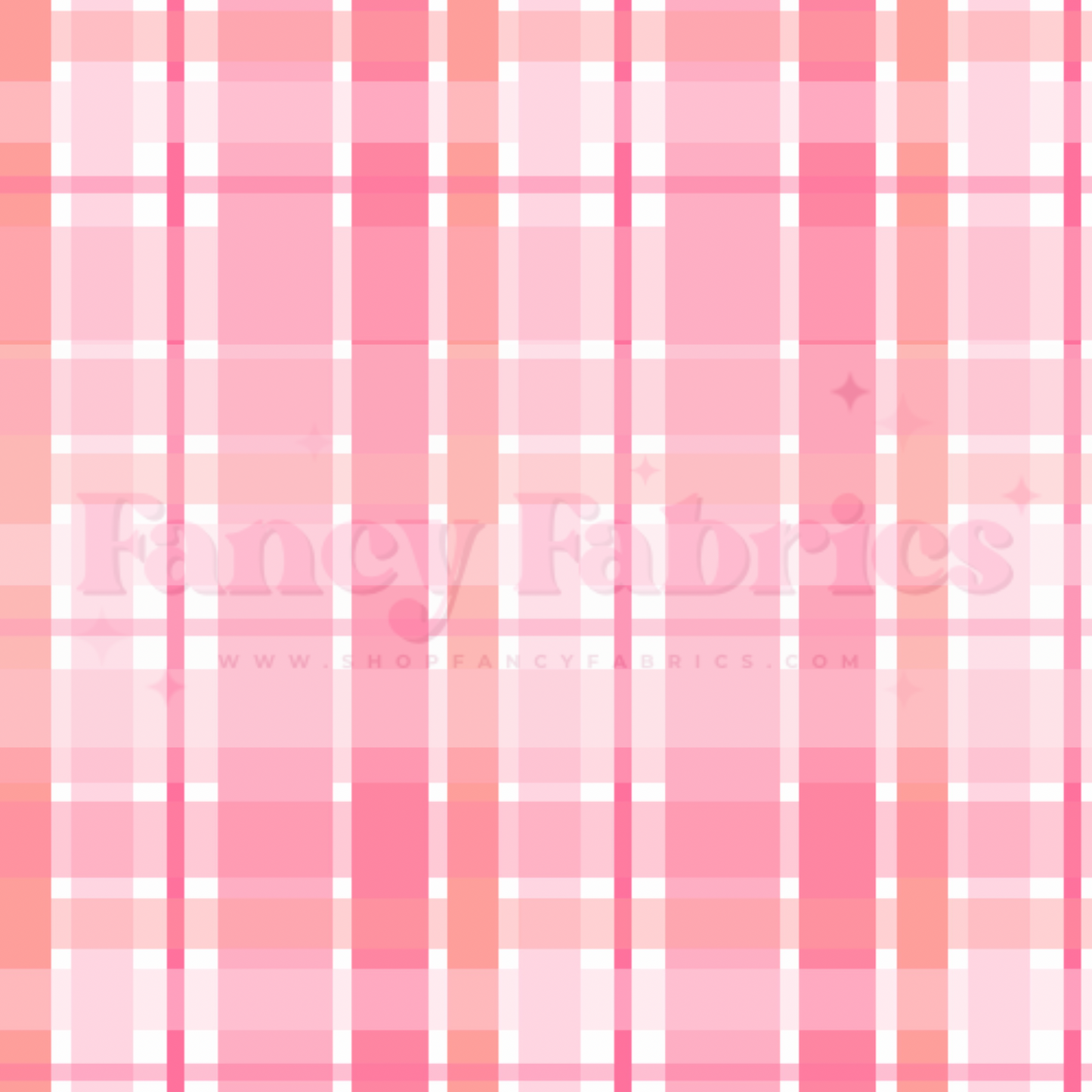 Creative Graphics | Pink Plaid | PREORDER | By The Yard