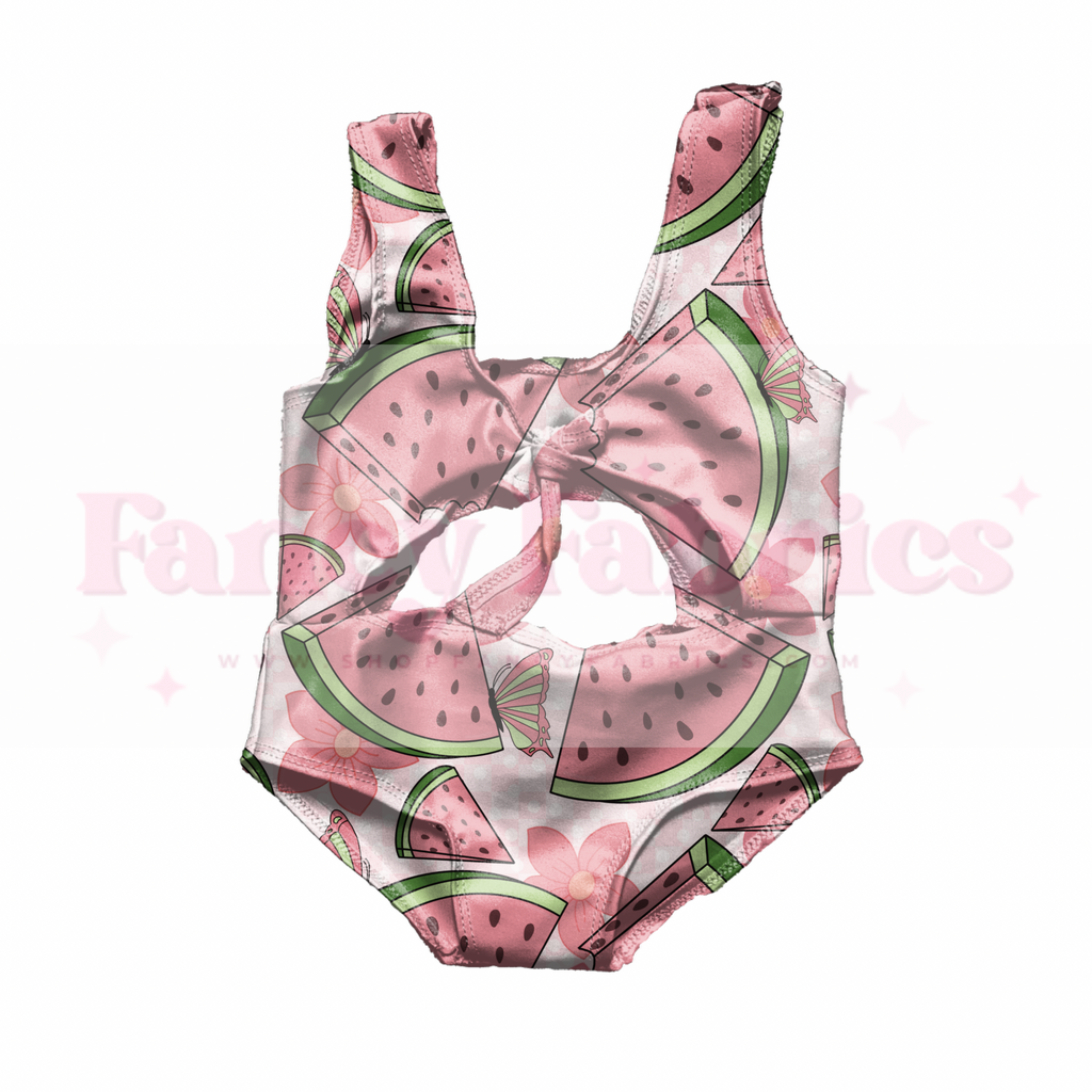 Aspyn Reign | Watermelon Floral | PREORDER | By The Yard