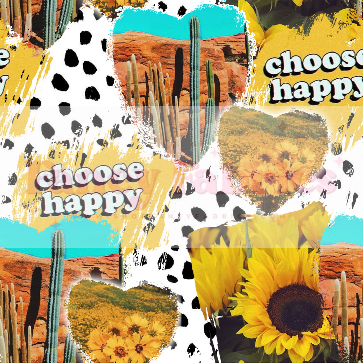 Choose Happy | PREORDER | By The Yard