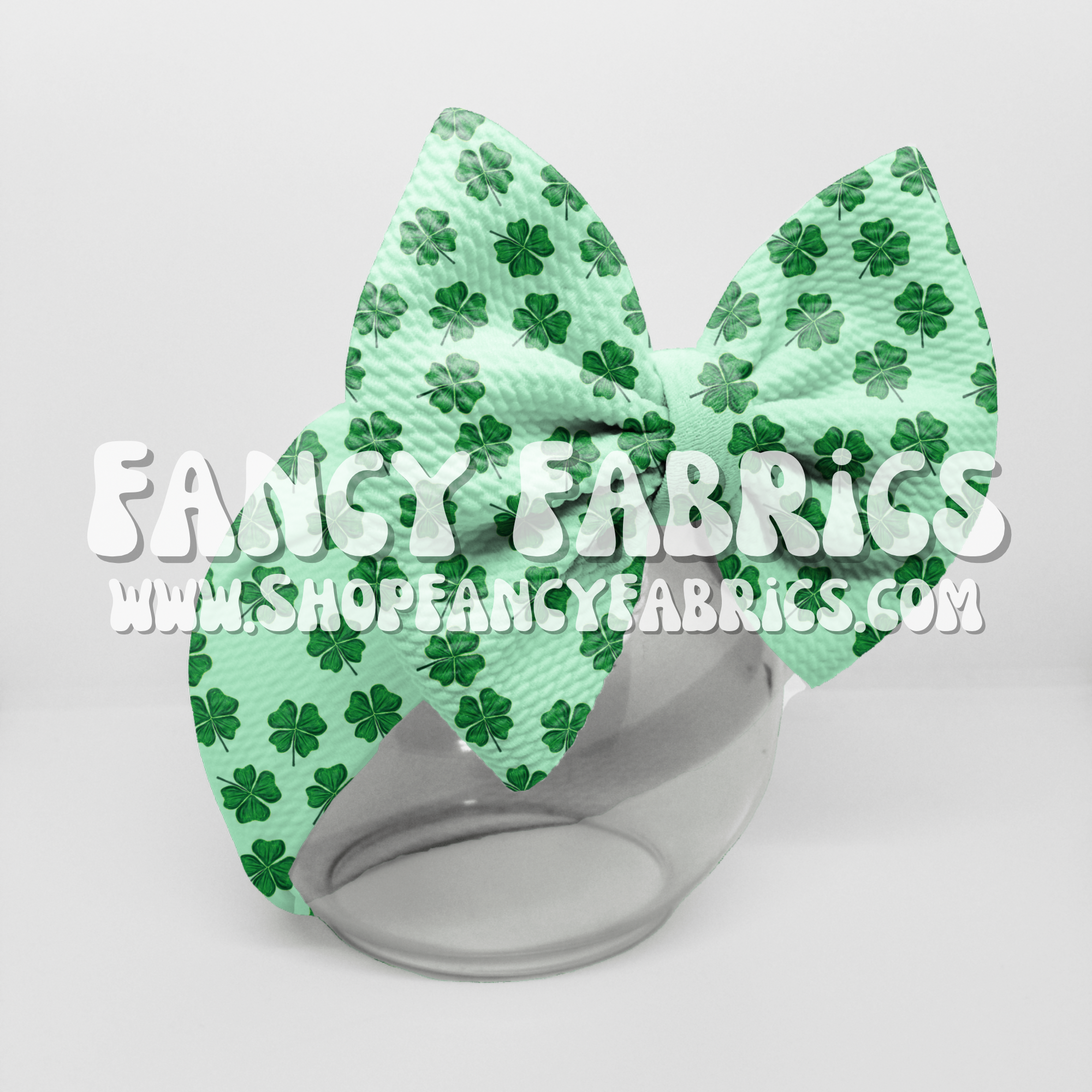 Tiny Clovers | PREORDER | By The Yard