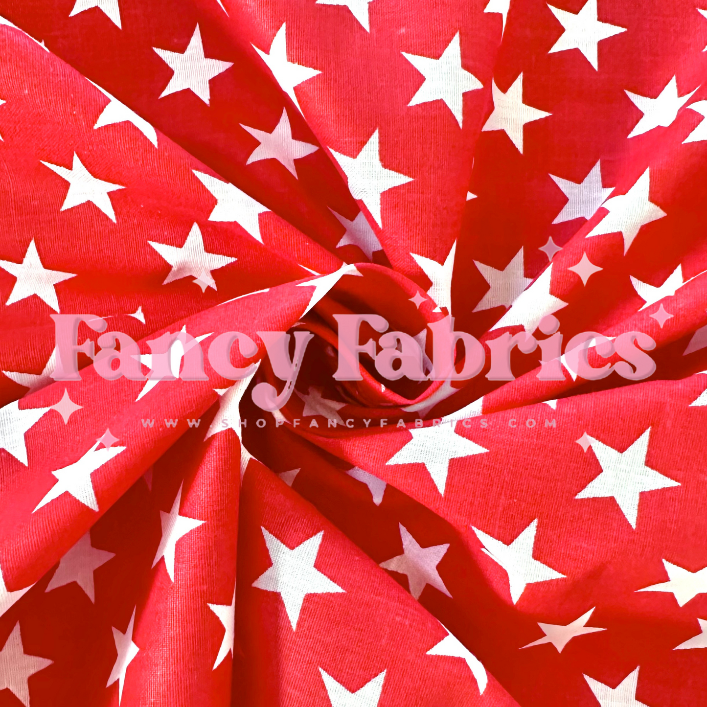 Stars (Red) | Cotton