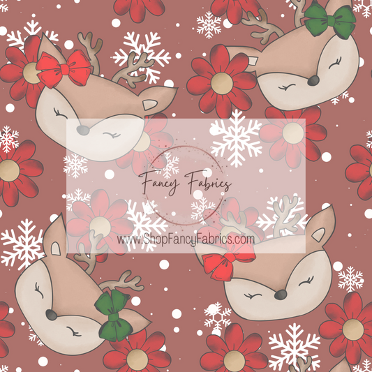 Girly Reindeer | PREORDER | By The Yard