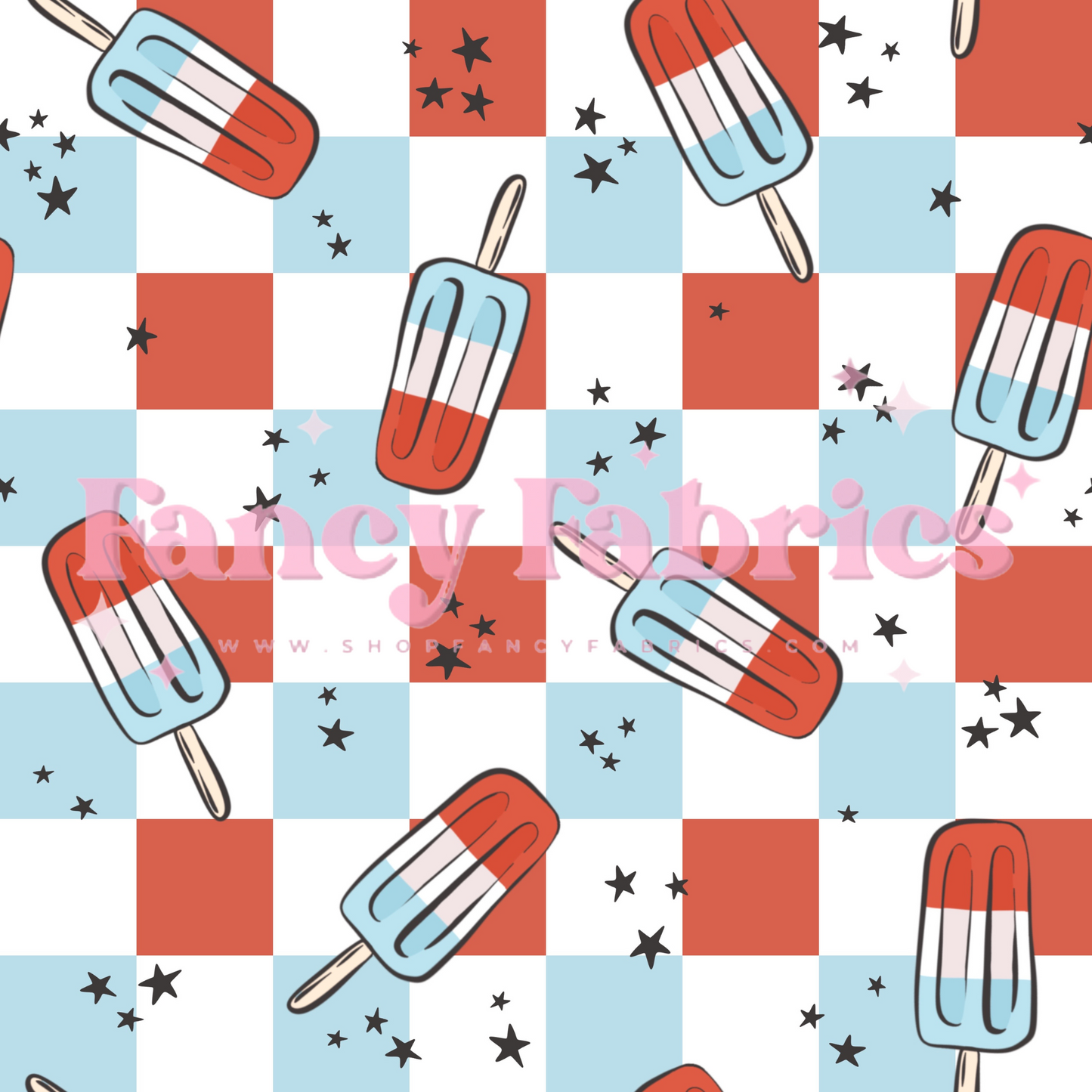 Checkered Pops | PREORDER | By The Yard