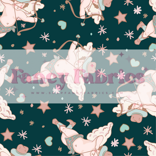 Muse Bloom | Country Cupid (Green) | PREORDER | By The Yard
