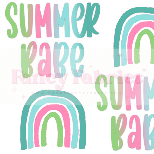 Creative Graphics | Summer Babe | PREORDER | By The Yard