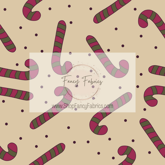 Candy Cane Babe | PREORDER | By The Yard