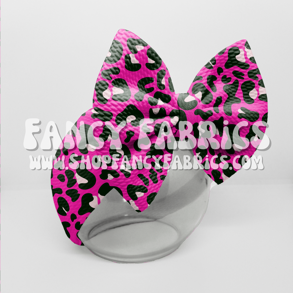 Hot Pink Leopard | PREORDER | By The Yard