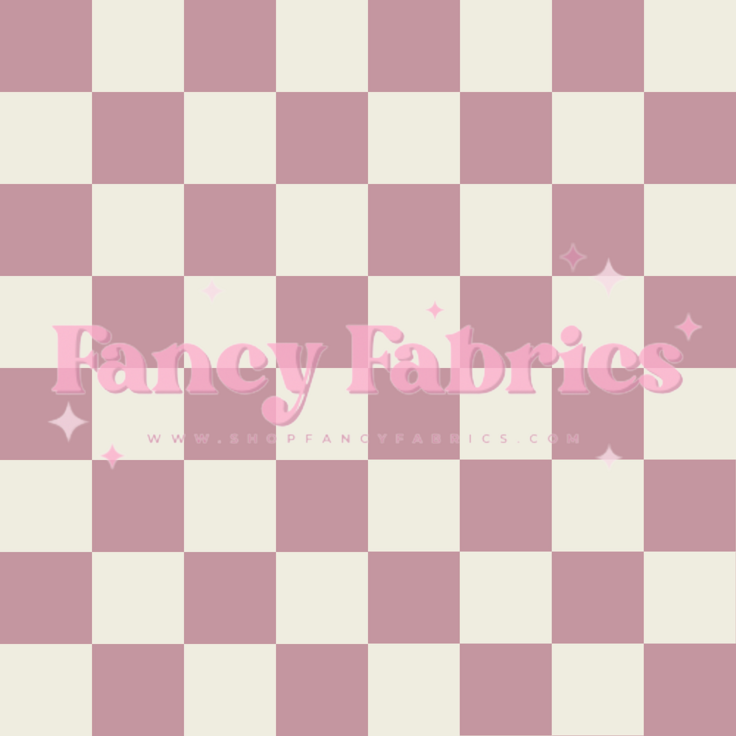 Lauren Liza Designs | Pink Checkers | PREORDER | By The Yard