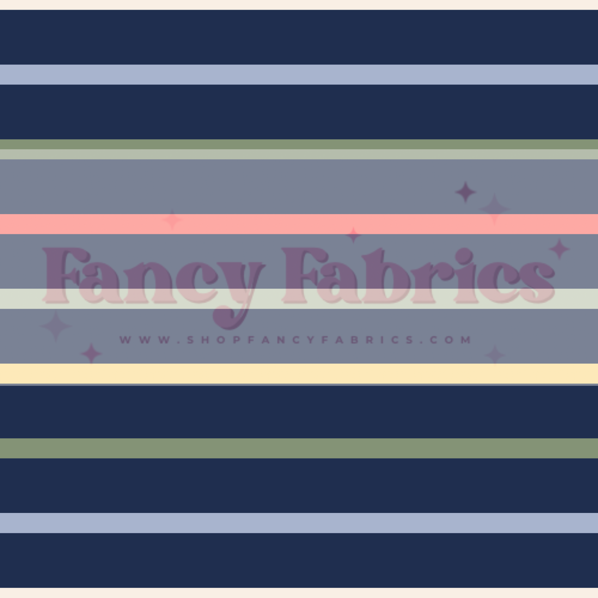 Muse Bloom | Soccer Stripes (Dark) | PREORDER | By The Yard