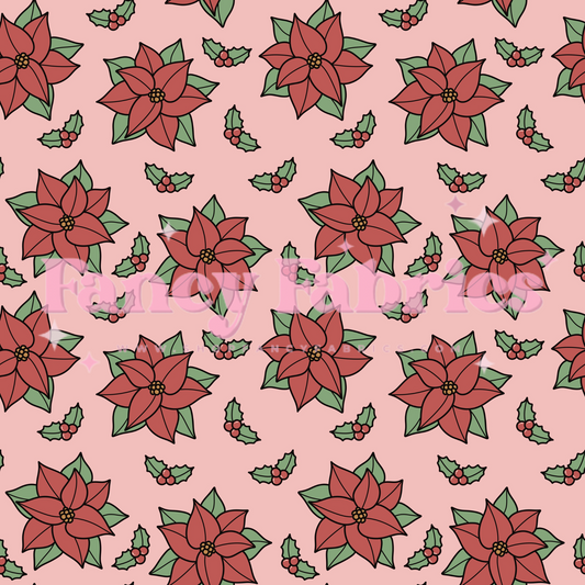 Lauren Liza Designs | Poinsettia | PREORDER | By The Yard