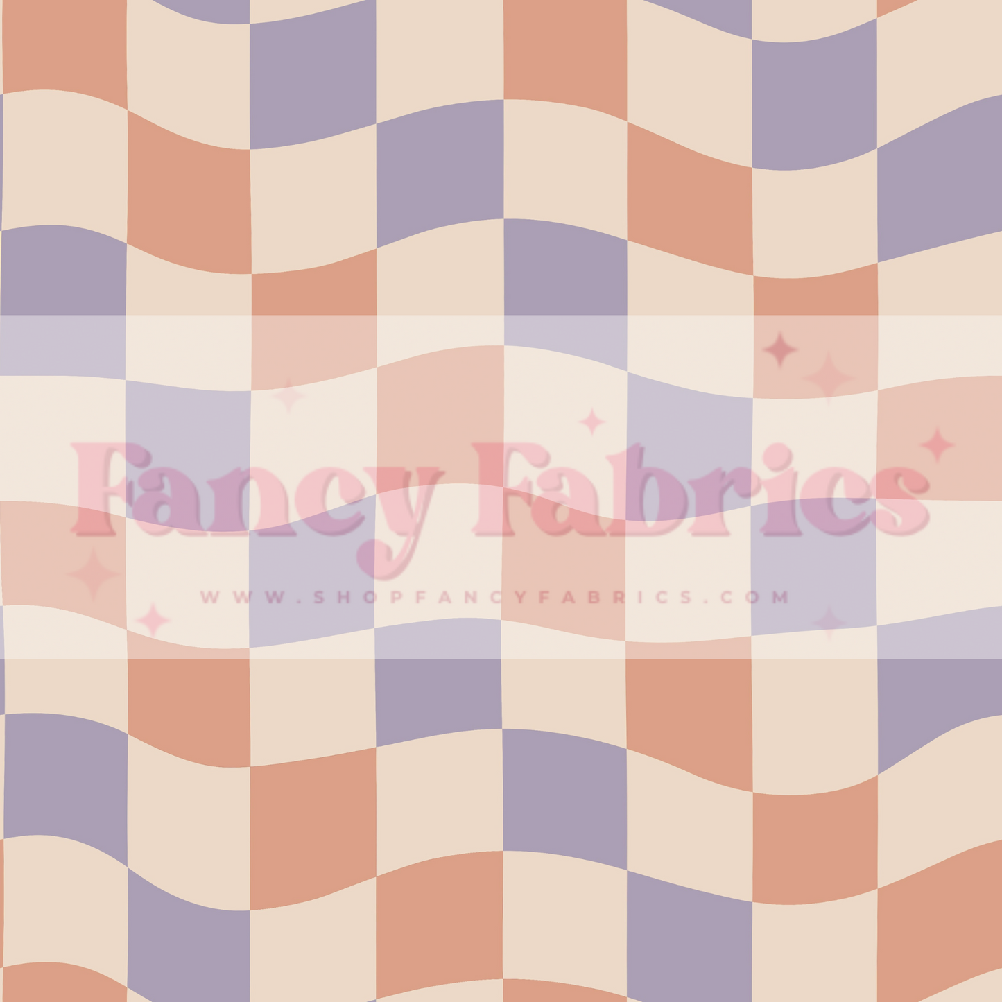 Lauren Liza Designs | Wavy Checkers 2 | PREORDER | By The Yard