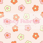 Light Groovy Daisies | PREORDER | By The Yard