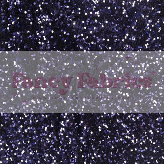 Navy Blue | Stretch Sequin Velvet | Ready To Ship