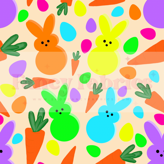 Creative Graphics | Neon Peeps | PREORDER | By The Yard