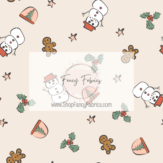 Tiny Christmas Doodles | PREORDER | By The Yard