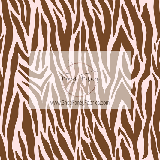 Brown Zebra | PREORDER | By The Yard