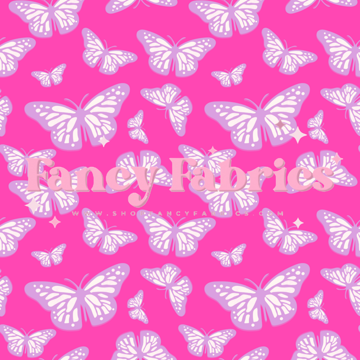 Butterfly Dreamin' (Pink) | PREORDER | By The Yard