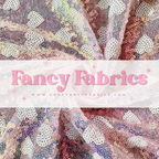 Light Pink | Heart Sequin Mesh