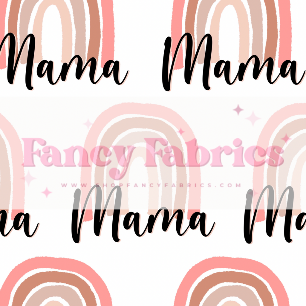 Creative Graphics | Mama Rainbows | PREORDER | By The Yard