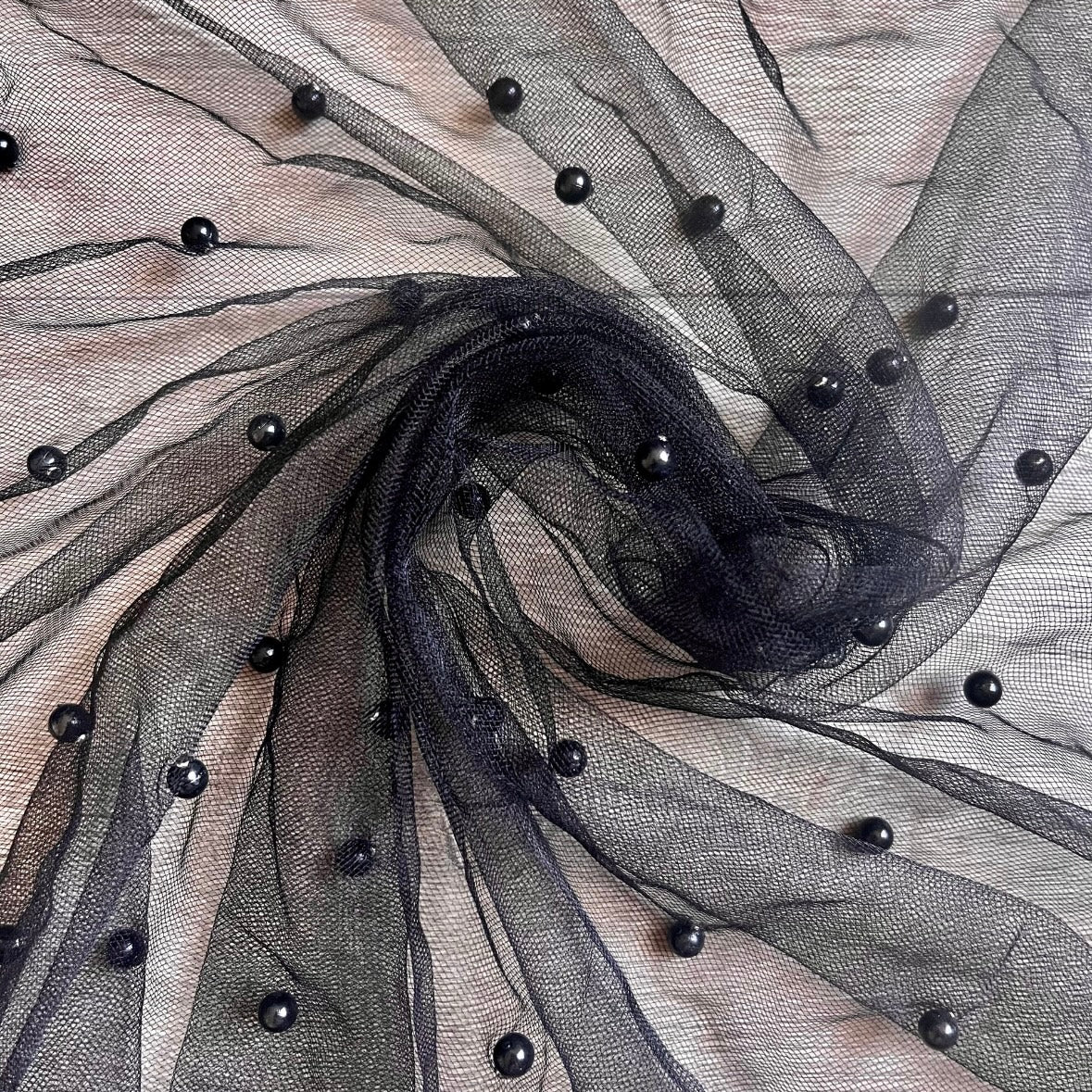 Black | Pearl Mesh | Ready To Ship