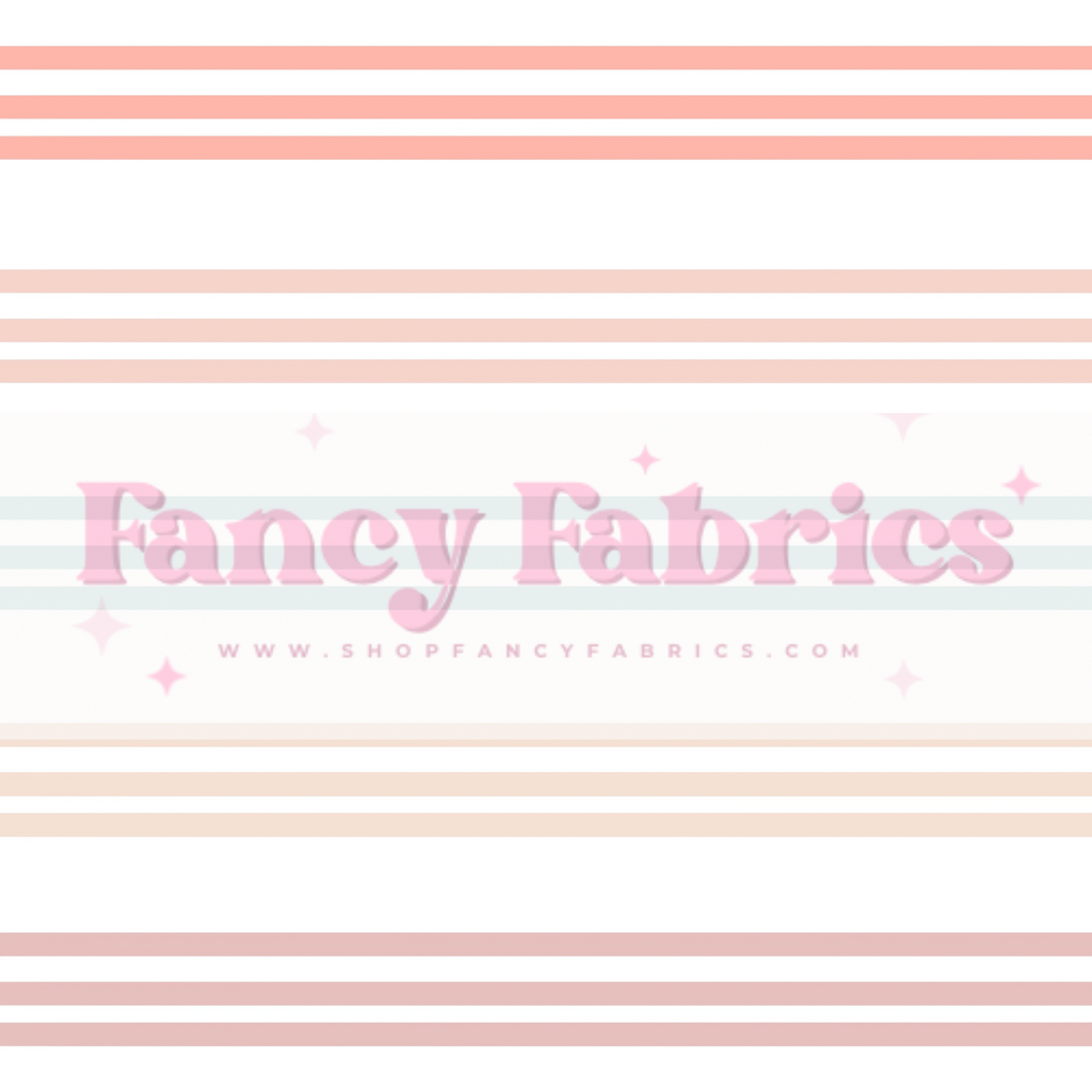 Light Boho Stripes | PREORDER | By The Yard