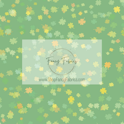 Light Tiny Clovers | PREORDER | By The Yard