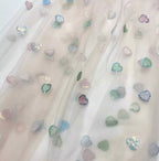 Sequin Hearts | Mesh | Ready To Ship